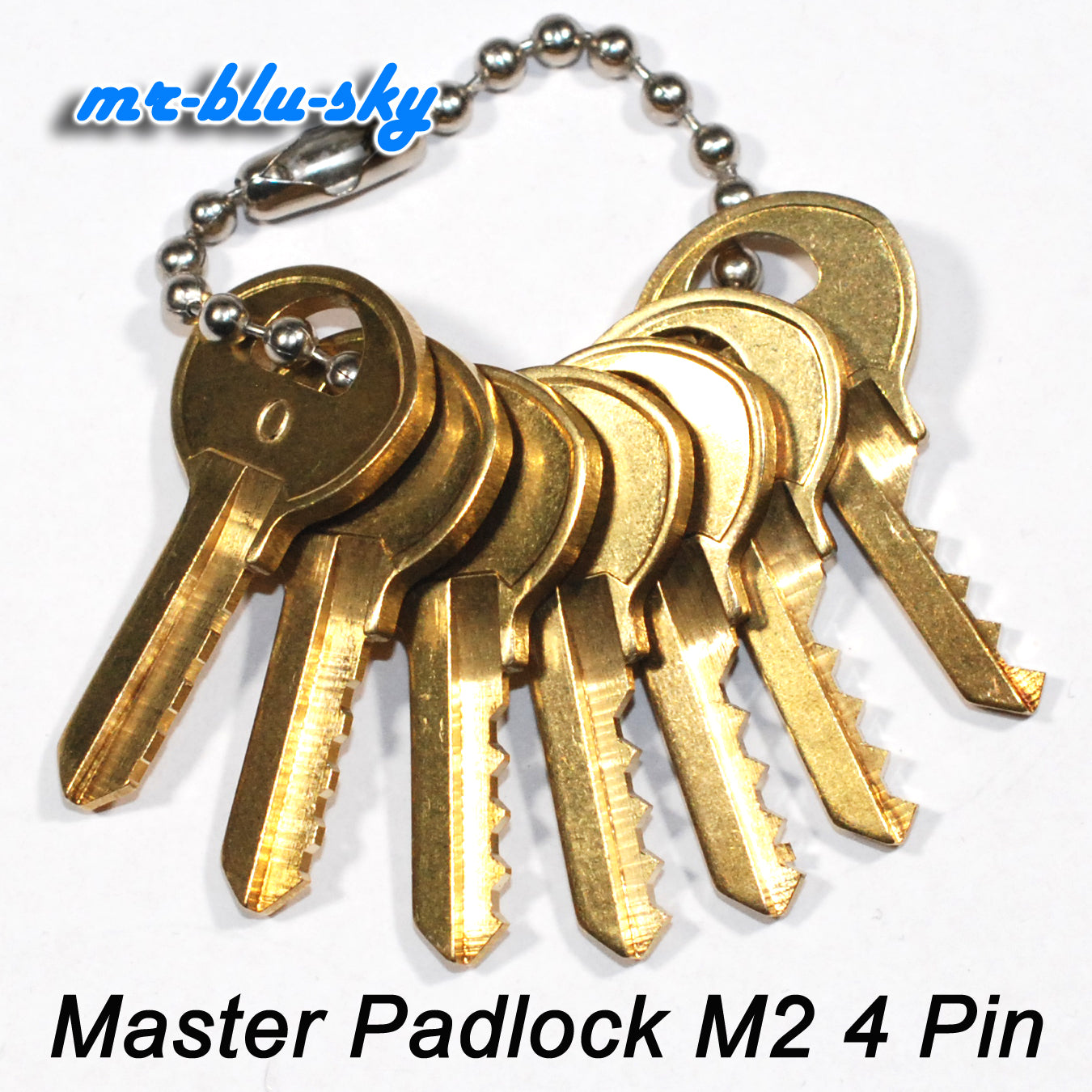 Master Padlock M1, 1K, 4 Pin Space and Depth Keys ~ DSD#050, C35...