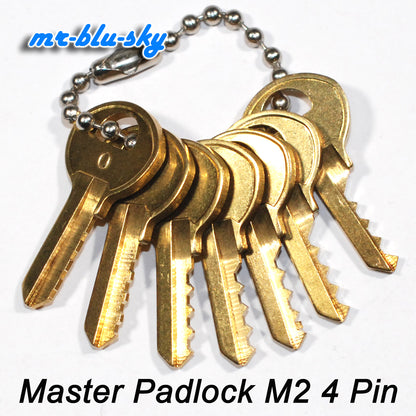 Master Padlock M1, 1K, 4 Pin Space and Depth Keys ~ DSD#050, C35...