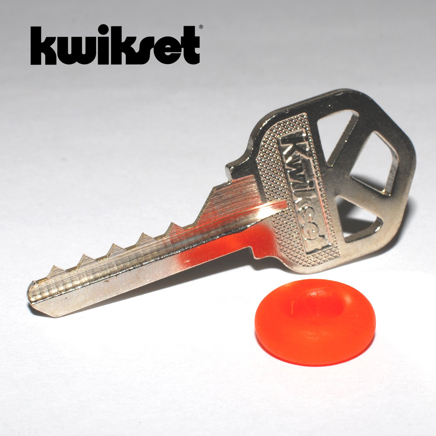 Kwikset Original 1176, KW1 Bump Key with Latex Ring