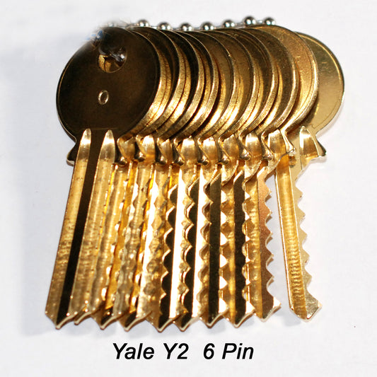Yale Y2 ~ 6 Pin Space and Depth Keys ~ DSD#072, C57