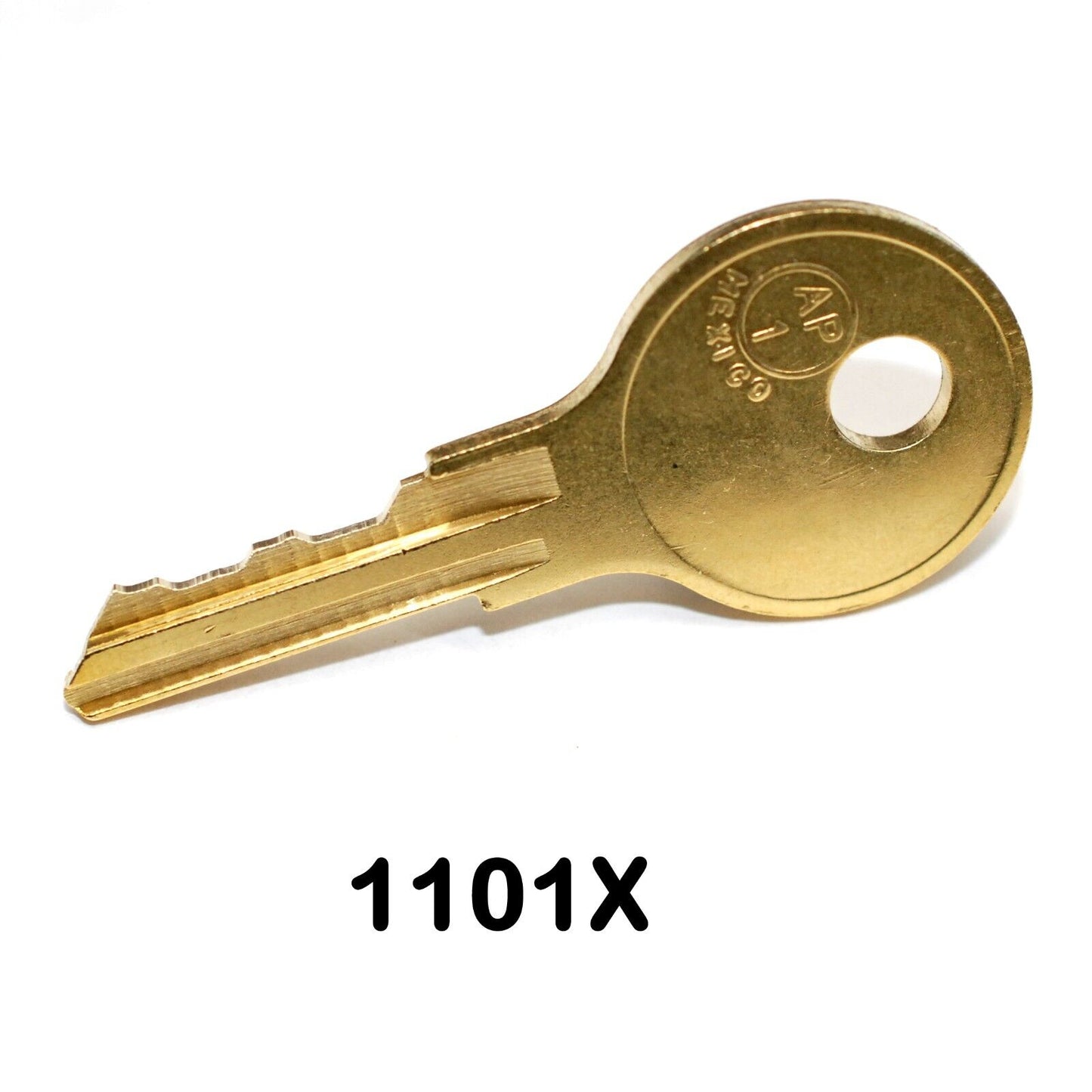 1101X Replacement Key ~ RV Coleman PopUP camper locks StepUp Door key
